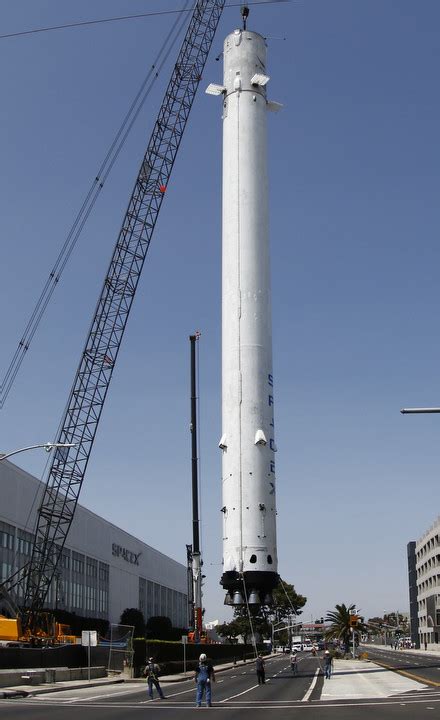 Spacex Puts Historic Flown Rocket On Permanent Display Perspectives