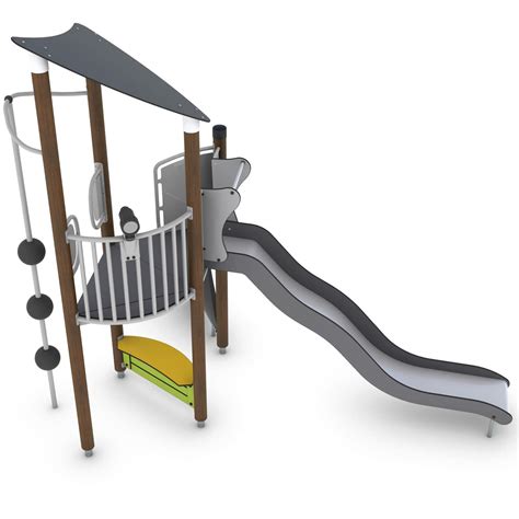 Playground Play Structure UNIPLAY NOTRE HAGS Aneby AB Pine