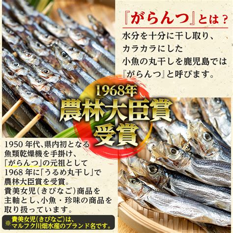 【楽天市場】【ふるさと納税】鹿児島県阿久根市産生干し「うるめいわし」計5袋・1袋30g魚が持つ旨みと栄養を凝縮したがらんつ干物！【マルフク