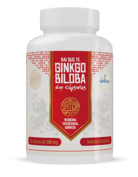 Ginkgo Biloba 120 CÁpsulas De 500mg Reserva Da Saúde