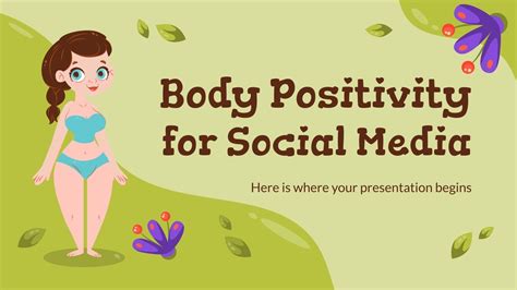 Body positivity sur les réseaux sociaux Google Slides et PPT