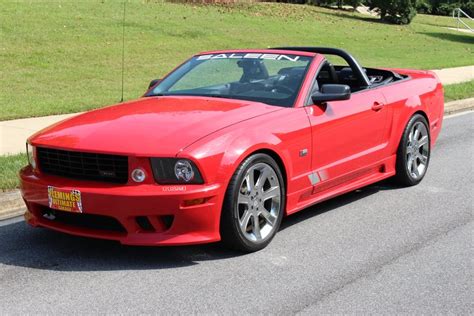 Saleen Mustang Saleen S Supercharged Mustang Convertible