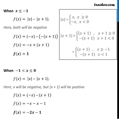 Ex Find All Points Of Discontinuity F X X X