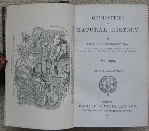 Curiosities Of Natural History First Series And Second Series Bound