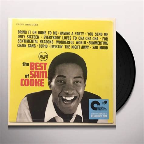 Sam Cooke The Best Of Sam Cooke Vinyl Lp Đĩa Than Băng Đĩa Nhạ Hãng Đĩa Thời Đại