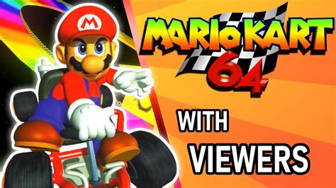 Mario Kart Playing With Viewers Live N Games Online Youtube