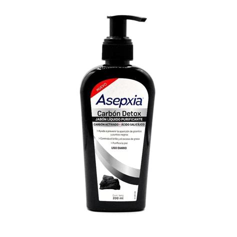 Limpiador Facial Asepxia Purificante Carb N Detox Ml Walmart