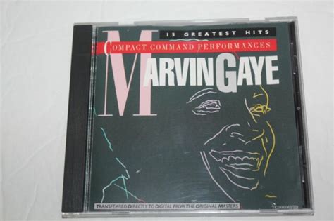 Compact Command Performances Marvin Gaye Cd 15 Greatest Hits Ebay