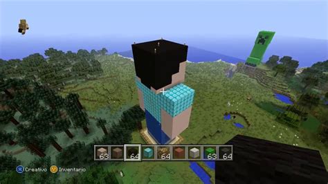 ¿ Cómo Hacer Un Steve Gigante En Minecraft Youtube