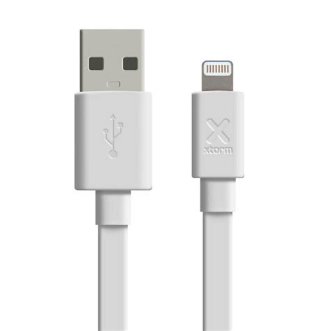 Câble Usb Vers Lightning Cf040 Blanc Leroy Merlin