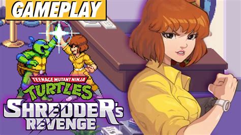 April O Neil Is Breaking News Faces Tmnt Shredder S Revenge