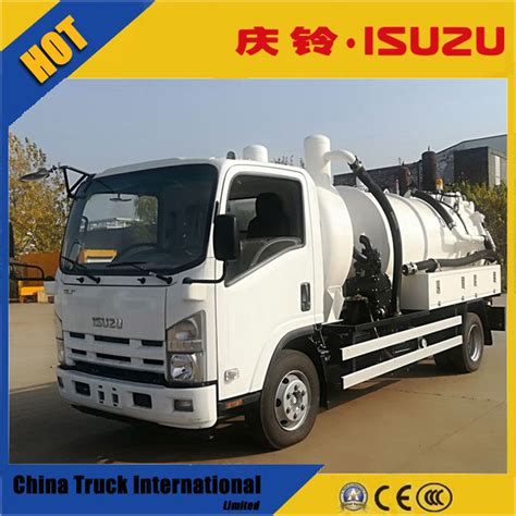 Nqr 700p 4 2 189HP Septic Tanker Truck Truck And Septic Tank Design