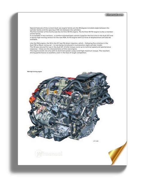 Audi Service Training 4 2 V8 Fsi Engine