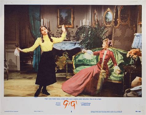 Gigi 1958 U.S. Scene Card - Posteritati Movie Poster Gallery