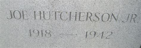 Joseph Joe Hutcherson Jr 1918 1942 Find A Grave Memorial