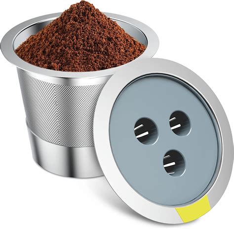 Stainless Steel Reusable K Cups Compatible With Ninja Dual Brew Coffee