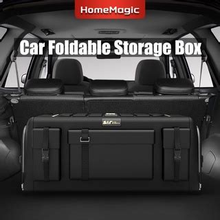 Car Trunk Storage Box Car Trunk Organizer Foldable Multipurpose Large