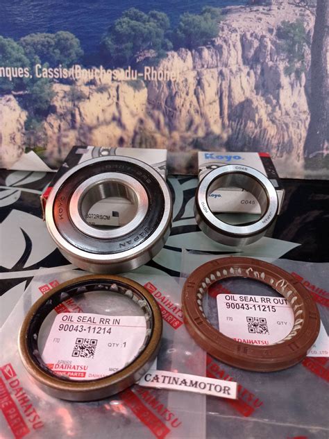 BEARING SET SEAL RODA BELAKANG TAFT GT F70 SEAL LUAR DALAM Lazada