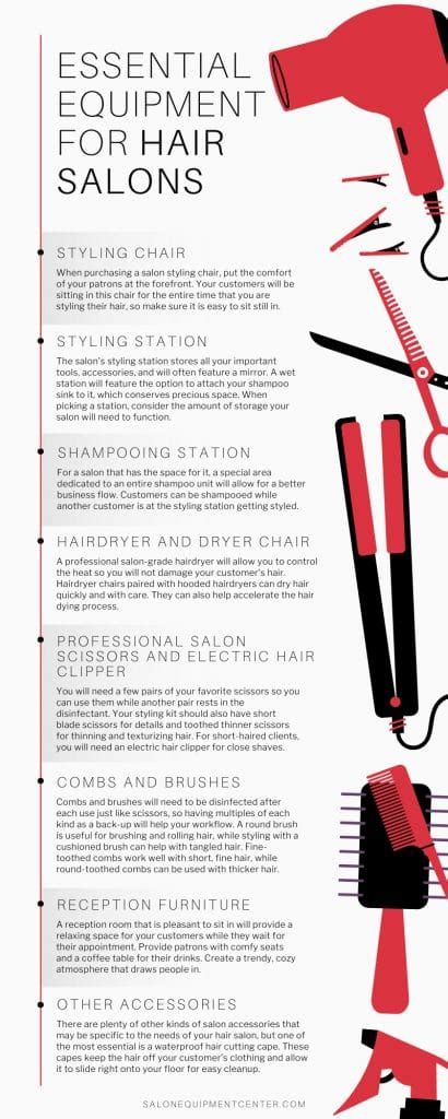 Essential Equipment for Hair Salons