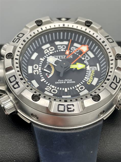 Citizen Eco Drive Promaster Marine Depth Gauge M Diver Mm Quartz