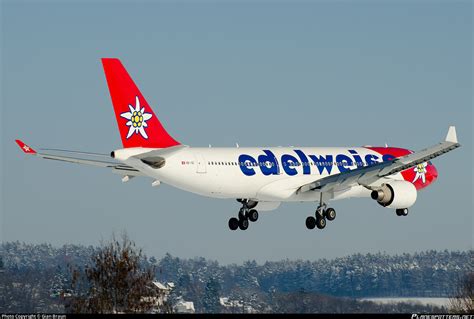 Hb Iqi Edelweiss Air Airbus A Photo By Gian Braun Id