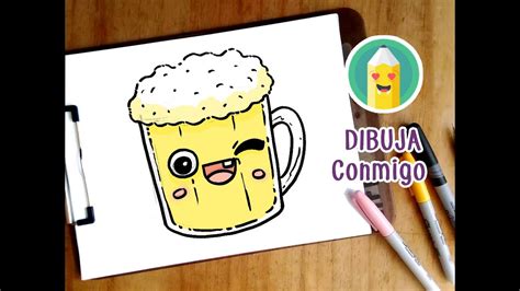 Como Dibujar Una Cerveza How To Draw Beer Kawaii YouTube