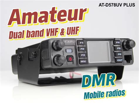 Anytone At D Uv Plus Dual Band Digital Amateur Radio Best Dmr