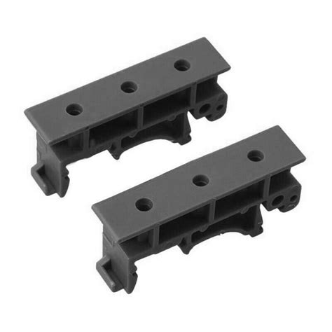 Dr Drg Gr Pair Of Grey X Mm Drg Din Rail Pcb Mounting Bracket