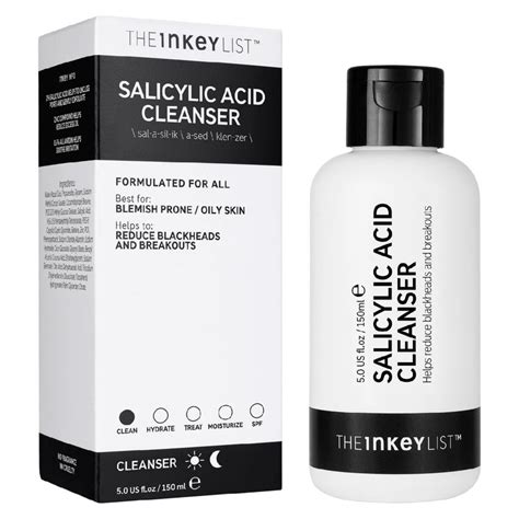 พร้อมส่ง The Inkey List Salicylic Acid Cleanser 150ml Shopee Thailand