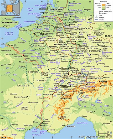 Rhine River Summary Britannica