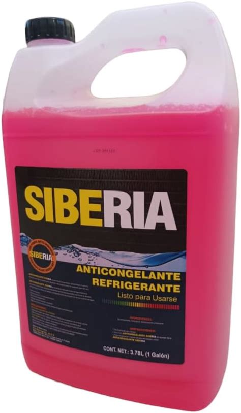 Anticongelante Refrigerante Rosa Listo Para Usar Galon Litros