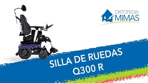 Silla de Ruedas Eléctrica Q300R YouTube