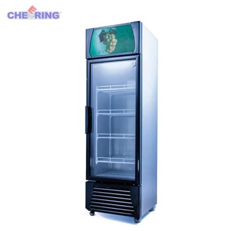 Junjian Cheering Commercial Single Glass Door Vertical Freezer For