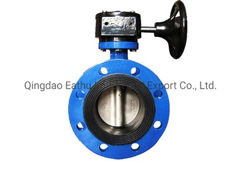 Double Flanged Eccentric Butterfly Valve With Pneumatic Electric