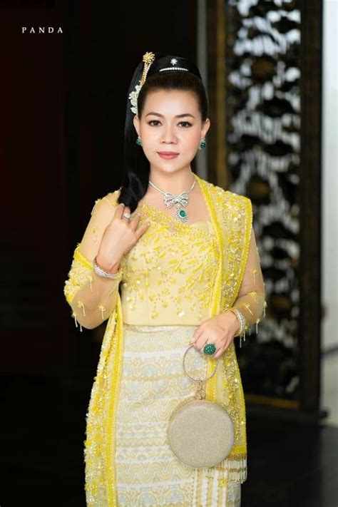 Myanmar Traditional Dress Traditional Dresses Myanmar Dress Design