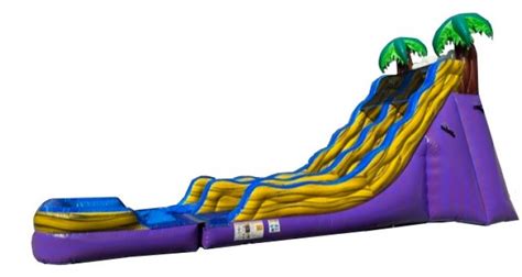 21ft Purple Oasis WaterSlide King Of Inflatables In Bentonville AR