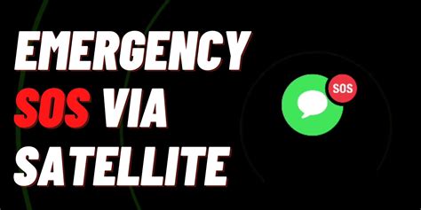 How To Use Emergency Sos Via Satellite On Your Iphone