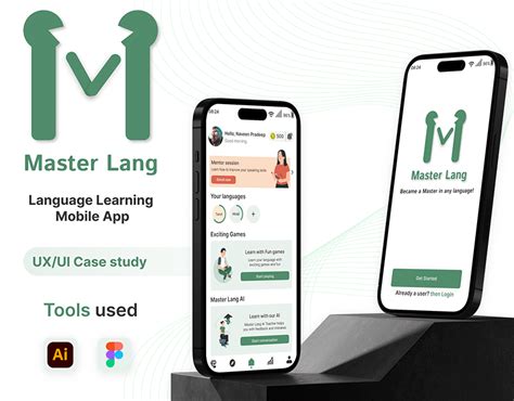 " Master Lang " Language Learning Application :: Behance