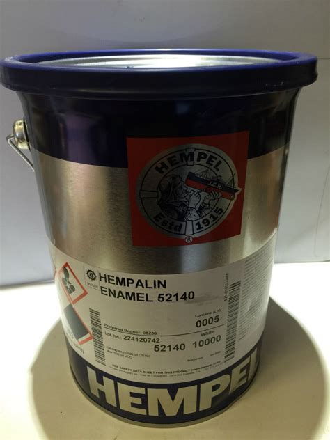 Hempel S Hempalin Enamel White Ltr Newline Chandlery