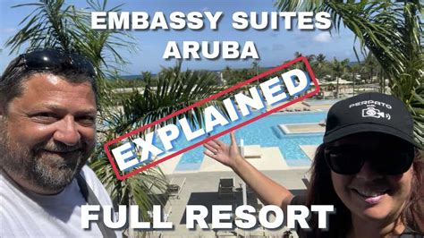 EMBASSY SUITES BY HILTON ARUBA RESORT Full Tour 2023 Room Tour