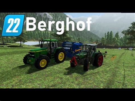 LS22 Berghof 2 Schwaden Und Siloballen Pressen Farming Simulator 22