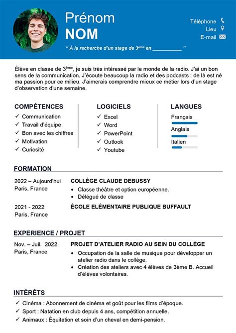 Exemple De Cv Footballeur 2025 Télécharger Gratuit