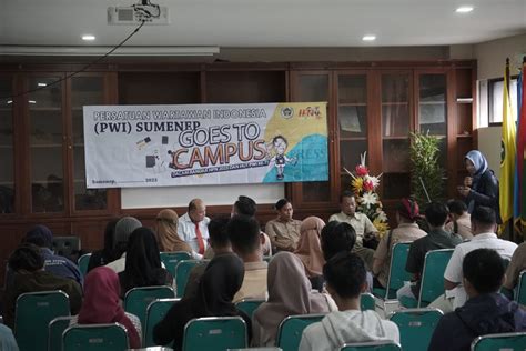 Jelang Hpn Pwi Sumenep Goes To Campus Area News