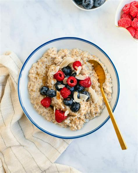 Perfect Steel Cut Oats 25 Minutes A Couple Cooks