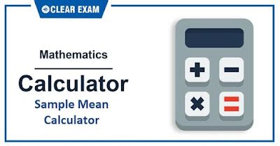 Sample Mean Calculator