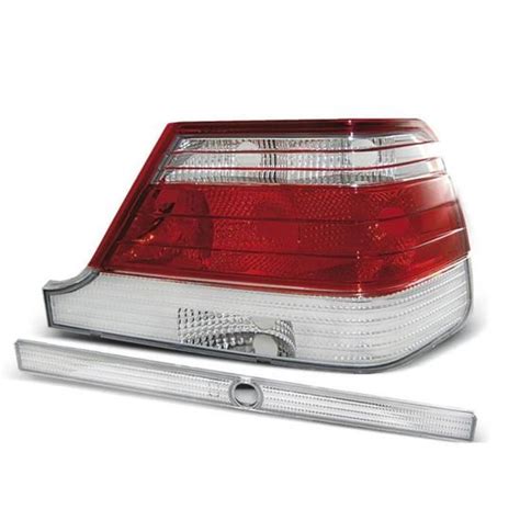 Paire De Feux Arriere Mercedes Classe S W140 95 98 Rouge Blanc