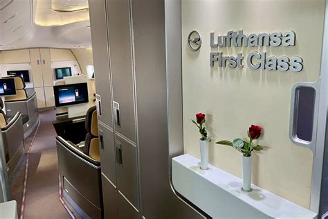 Review Lufthansa First Class On The Boeing 747 8 From Frankfurt To