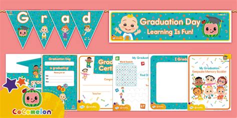 FREE CoComelon Graduation Pack Teacher Made Twinkl