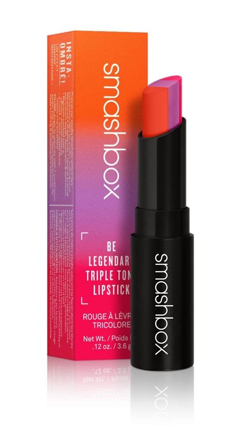 Smashbox Be Legendary Triple Tone Lipstick Lipstick Makeup