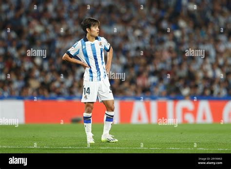 San Sebastian Spain Th Sep Takefusa Kubo Sociedad Football